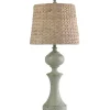 Kirkland's Home Table Lamps-Light Gray Balustrade Table Lamp