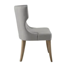Kirkland's Home Dining Chairs-Light Wingback Dining Chair