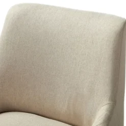 Kirkland's Home Office Furniture-Lili Cream Golden Office Chair