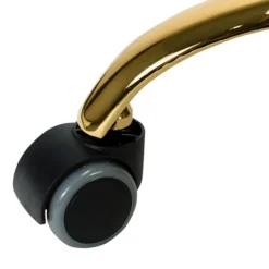 Kirkland's Home Office Furniture-Lili Cream Golden Office Chair