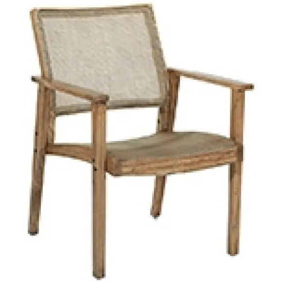 Kirkland's Home Accent Chairs-Linden Woven Cane Accent Chair