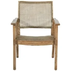 Kirkland's Home Accent Chairs-Linden Woven Cane Accent Chair