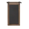 Kirkland's Home Wall Storage-Long Wood And Metal Frame Chalkboard