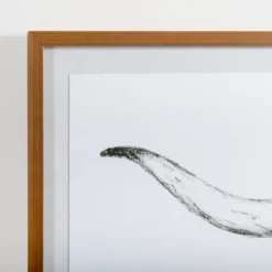 Kirkland's Home Framed Art-Longhorn Skull On Paper Framed Art Print