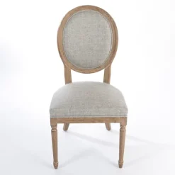 Kirkland's Home Dining Chairs-Louis Upholstered Dining Chair