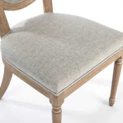 Kirkland's Home Dining Chairs-Louis Upholstered Dining Chair