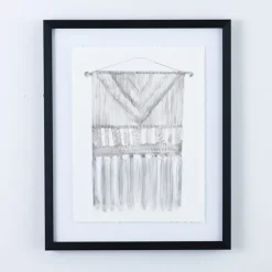 Kirkland's Home Framed Art-Macrame Ii Framed Art Print