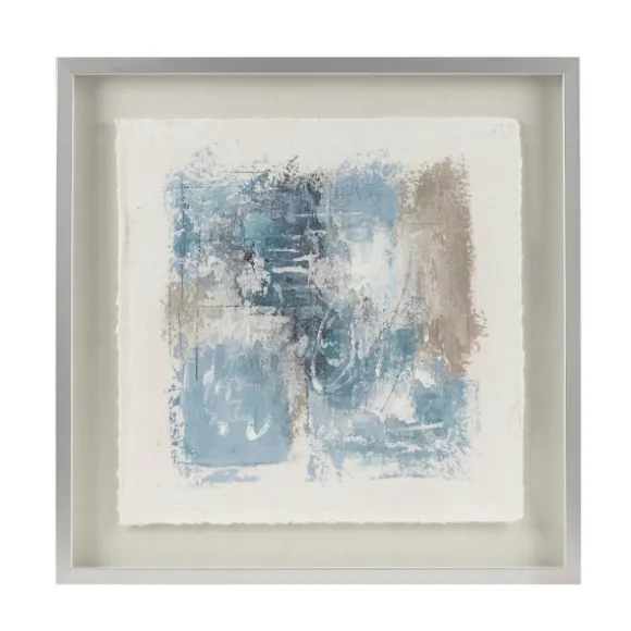 Kirkland's Home Framed Art-Madison Park Blue Abstract Framed Art Print