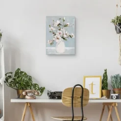 Kirkland's Home Canvas Art-Magnolia Charm Canvas Art Print, 18X24 In.