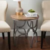 Kirkland's Home Accent & End Tables-Mango Wood Accent Table