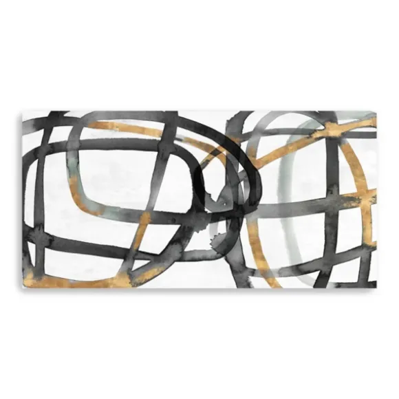 Kirkland's Home Canvas Art-Many Ways Abstract Canvas Art Print, 60X30 In.