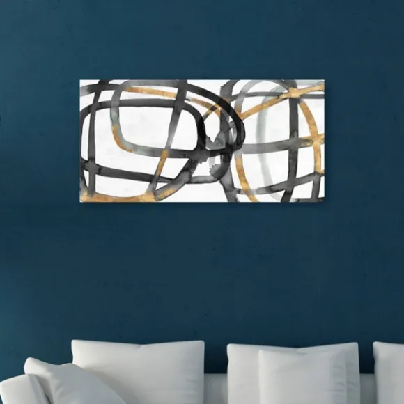 Kirkland's Home Canvas Art-Many Ways Abstract Canvas Art Print, 60X30 In.