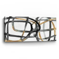 Kirkland's Home Canvas Art-Many Ways Abstract Canvas Art Print, 60X30 In.