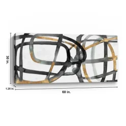 Kirkland's Home Canvas Art-Many Ways Abstract Canvas Art Print, 60X30 In.