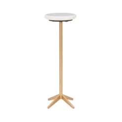 Kirkland's Home Accent & End Tables-Marble And Gold Base Cocktail Table