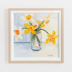 Kirkland's Home Framed Art-March Daffodils Framed Art Print