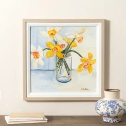 Kirkland's Home Framed Art-March Daffodils Framed Art Print