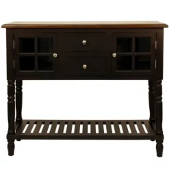Kirkland's Home Console Tables-Mariel Wood Buffet Table
