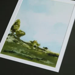 Kirkland's Home Framed Art-Martha Stewart Across The Plains Framed Art Print