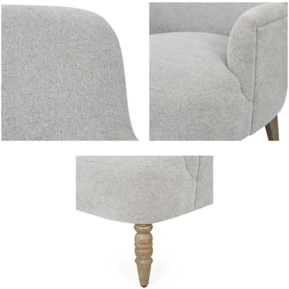 Kirkland's Home Accent Chairs-Martha Stewart Extended Seat Accent Chair