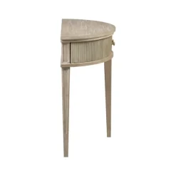 Kirkland's Home Console Tables-Martha Stewart Half Moon Console Table