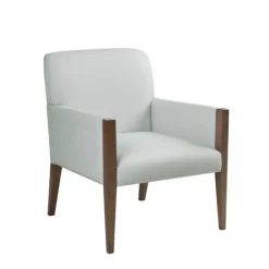 Kirkland's Home Accent Chairs-Martha Stewart Wood Trim Accent Chair