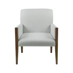 Kirkland's Home Accent Chairs-Martha Stewart Wood Trim Accent Chair