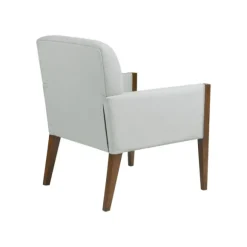 Kirkland's Home Accent Chairs-Martha Stewart Wood Trim Accent Chair