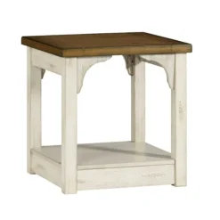 Kirkland's Home Accent & End Tables-Mary And Natural Wooden Square Accent Table