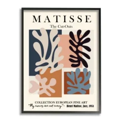 Kirkland's Home Canvas Art-Matisse Jazz Abstract Framed Canvas Art Print