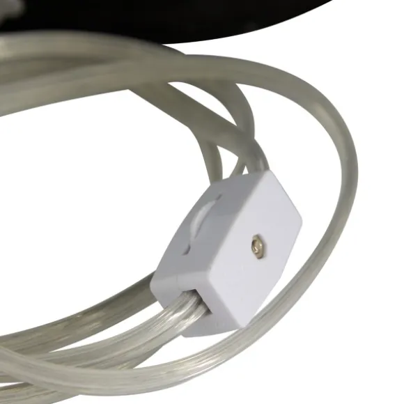 Kirkland's Home Table Lamps-Matte Black Ombre Textured Table Lamp, 23 In.