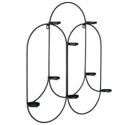Kirkland's Home Sconces-Matte Black Tealight Wall Sconce