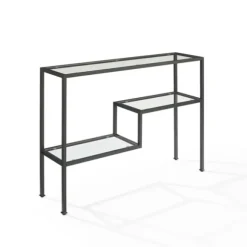 Kirkland's Home Console Tables-Matte Multi Level Console Table
