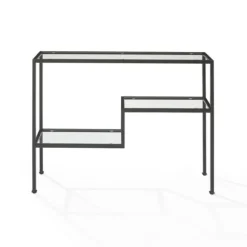 Kirkland's Home Console Tables-Matte Multi Level Console Table