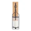 Kirkland's Home Sconces-Matte Poplar Wood Sconce