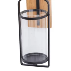 Kirkland's Home Sconces-Matte Poplar Wood Sconce