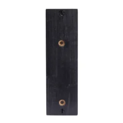 Kirkland's Home Sconces-Matte Poplar Wood Sconce