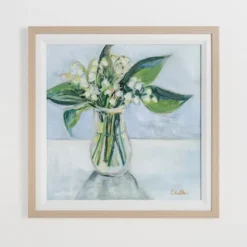 Kirkland's Home Framed Art-May Lily Of The Valley Framed Art Print