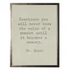 Kirkland's Home Framed Art-Memory Dr. Seuss Quote Framed Art Print