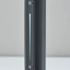 Kirkland's Home Table Lamps-Metal And Walnut Wood Table Lamp