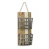 Kirkland's Home Wall Storage-Metal And Wood 2-Tier Mail Holder Wall Plaque