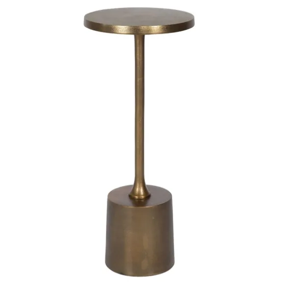 Kirkland's Home Accent & End Tables-Metal Cylinder Base Cocktail Table