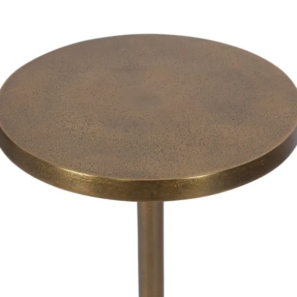 Kirkland's Home Accent & End Tables-Metal Cylinder Base Cocktail Table
