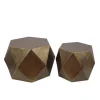 Kirkland's Home Coffee Tables-Metal Hexagon 2-Pc. Coffee Table Set