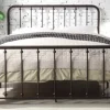 Kirkland's Home Beds & Headboards-Metal Slat Bronze Queen Platform Bed