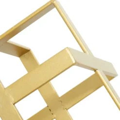 Kirkland's Home Statues & Figurines-Metallic Cube Sculptures, Set Of 2