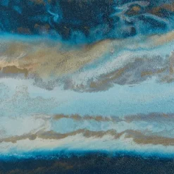 Kirkland's Home Canvas Art-Midnight Tide Canvas Art Prints, Set Of 5