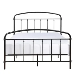 Kirkland's Home Beds & Headboards-Midnight Vintage Arch Full Bed Frame