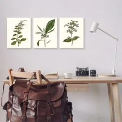 Kirkland's Home Framed Art-Minimal Soft Flowers Framed Art Prints, Set Of 3