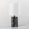 Kirkland's Home Table Lamps-Mod Marbled Gray Table Lamp